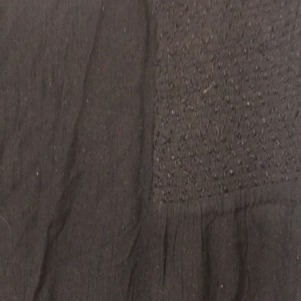 Free people black pants little design at top - Picture 7 of 10